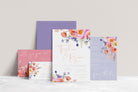 Ella Spring Wedding Invitation Suite .Wedding Invitation .The Sundae Creative