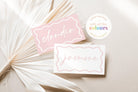 Eleni Wavey Placecard Template - The Sundae Creative