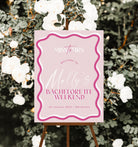 SONNY Bachelorette Welcome Sign Template - The Sundae Creative