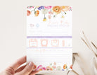 ELLA Spring Garden Baby Shower Games Template Bundle, Floral baby shower games bundle kit, Editable Templett Instant Download