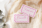 SONNY Pink Editable Placecard Template - The Sundae Creative