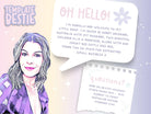 Pink Red Hens Invitation Template - Lana - The Sundae Creative