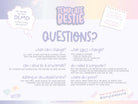 Pink Red Digital SMS Hens Invitation Template - The Sundae Creative