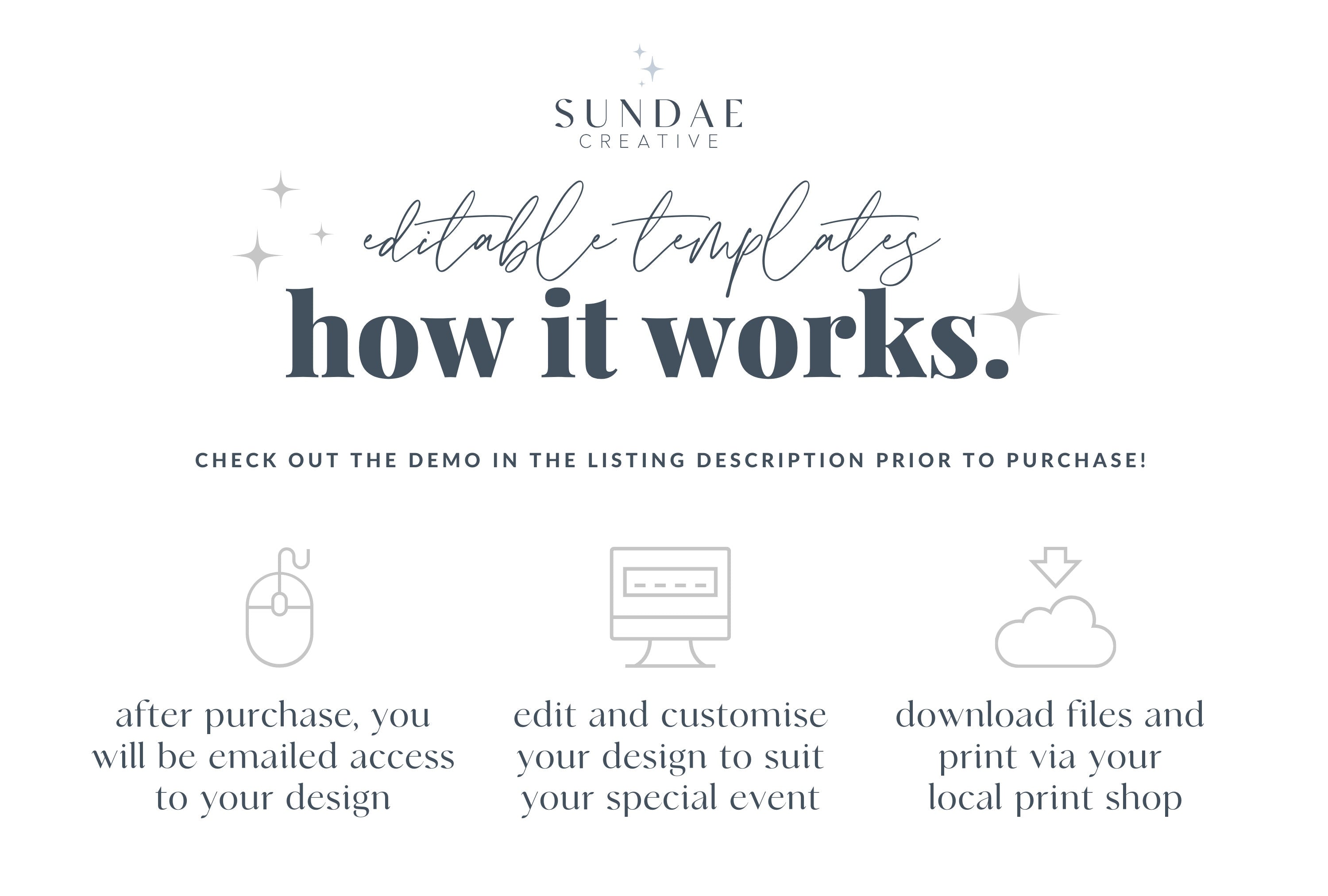 DAZZLE Wedding Weekend Events Template, Modern Wedding Welcome Note, Wedding Event Timeline, Minimal Wedding Schedule, Editable Templett