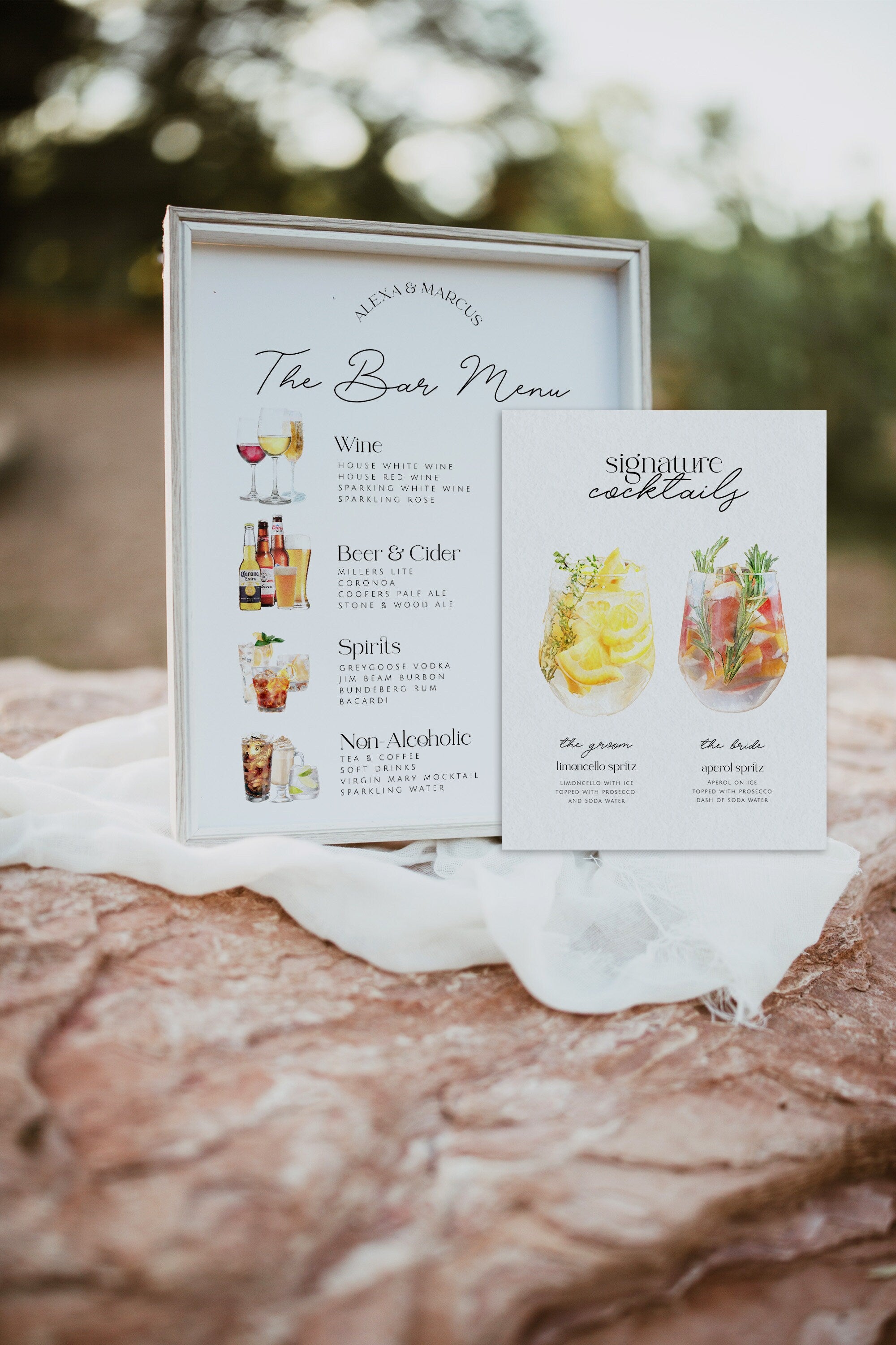 DAZZLE Stacked Bar Menu Template, Modern Editable Drink Menu Template, Minimalist Printable Bar Menu, Templett Instant Download