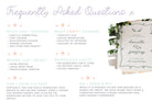 BIANCA Blue Floral Bridal Shower Welcome Sign Template, Bridal Shower Sign, Printable welcome template, Instant Download Editable Templett