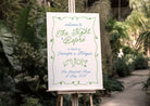 GEORGIE Whimsical Rehearsal Dinner Sign | Engagement Sign | The Night Before Welcome Sign | Editable Welcome Sign Templett