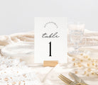 DAZZLE Wedding Table Numbers Template, Printable Table Numbers, Table Signs, Editable Modern Wedding, Instant Download Templett