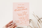 MACIE Fun Hand Drawn Bridal Shower Invitation Template, Bridal Shower Invite, Drawing Illustration, Editable Templett Download