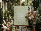 BETTY Garden Floral Bridal Shower Welcome Sign Template, Boho bridal Shower Welcome, Wildflower template, digital Templett Instant Download