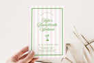 ROMY Coastal Bachelorette Weekend Invitation Template, Hamptons Cocktail Invitation, Beach Summer Invitation, Instant Download Templett