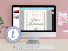 ROMY Editable Bachelorette Welcome Sign Template, Hamptons Coastal Welcome, Hens Weekend, Summer Sign Decor, Instant Download Templett